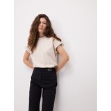 Reserved Majica kratkih raglan rukava - bež | shoptok.hr
