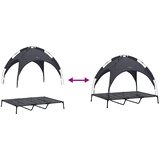  Krevet za psa Crna 122 x 93 x 106,5 cm Čelik | shoptok.hr