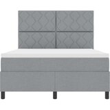  Krevet s opruga kutije Svjetlosiva 160 x 200 cm tkanina | shoptok.hr