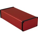Hammond Electronics Profilno kućište, aluminij, crvena boja 220 x 103 x 53 1455N2201RD 1 kom. Cijene