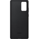 Samsung original usnjen ovitek ef-vn980lbe za galaxy note 20 n980 - zaščita zadnjega dela - črna | Shoptok.si