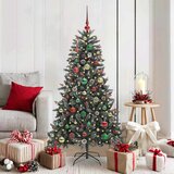  Umjetno božićno drvce Zelena 150 cm PVC, Plastika i Čelik | shoptok.hr