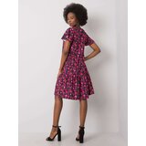 RUE PARIS Dress-WN-SK-842-1.25P-black-pink | ePonuda.com