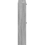  Ormar za cipele na zidu HAARLEM 71 x 17 x 86 cm Siva Sonoma | shoptok.hr