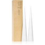 ester & erik cone candles pure white (no. 31) ukrasna svijeća 2x25 cm Cijene