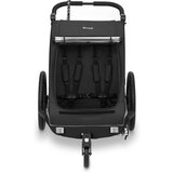 Hauck 2u1 prikolica za bicikl i dječja kolica za dvoje djece Dryk Duo Plus Black | shoptok.hr