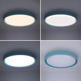  Brilagi-LED prigušiva svetiljka MATTEO LED/48W/230V 3000-6500K, prečnik 41 cm, tirkizna + daljinski upravljač | Eponuda.com