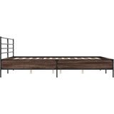  Okvir za krevet boja hrasta 180x200cm konstruirano drvo i metal | Eponuda.ba