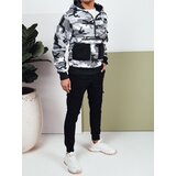 DStreet Bluza męska moro z kapturem biała | shoptok.hr