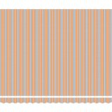 vidaXL ročna retraktibilna tenda večbarvna črtasta 400x300 cm | Shoptok.si