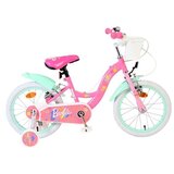 Volare dječji bicikl Barbie 16″ ružičaste boje, s dvije ručne kočnice | shoptok.hr