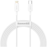 Baseus Superior Series Cable USB-C to Lightning, 20W, PD, 2m (bel), (20628015) Cene