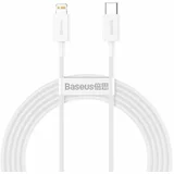 Baseus Superior Series Cable USB-C to Lightning, 20W, PD, 2m (bel), (20628015)