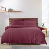 Catherine Lansfield Bordo posteljina za bračni krevet 200x200 cm So Soft Non Iron – | shoptok.hr