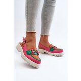 Kesi Women's flat-heeled sandals with orange D&A trim | shoptok.hr