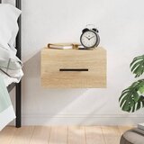 vidaXL Stenska nočna omarica sonoma hrast 35x35x20 cm | Shoptok.si