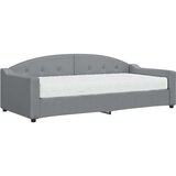 vidaXL Dnevni krevet s madracem svjetlosivi 90 x 200 cm od tkanine | shoptok.hr