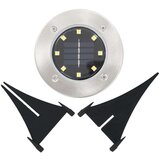 vidaXL Solarne talne svetilke 8 kosov LED toplo bela svetloba | Shoptok.si