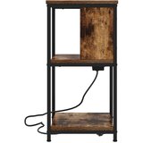  Noćni ormar Dimljeni hrast 38 x 31 x 61 cm Konstruirano drvo | shoptok.hr