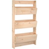 Maison Chic Stenska korita 3-nadstropna 60x18,5x110 cm trdna borovina, (21788782) Cene
