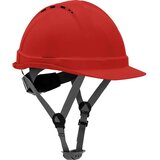 Lahti Pro zaštitna kaciga s ventilacijskim otvorima crvena L1041006 | shoptok.hr