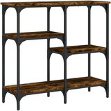 vidaXL Konzolni stol boja hrasta 80 x 29 x 75 cm konstruirano drvo | shoptok.hr