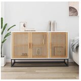  Komoda bijela 105 x 30 x 65 cm od konstruiranog drva | shoptok.hr