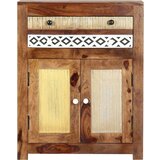  Bočni ormarić 60 x 30 x 75 cm od masivnog drva šišama | shoptok.hr