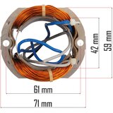 Powermat stator za električni rezač PM-PDG-1400M-SN | shoptok.hr