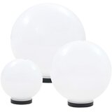  LED kuglasta svjetiljka 3 kom 20/30/40 cm PMMA | shoptok.hr
