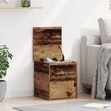 vidaXL Skladiščna Škatla Star Les 40x42x46 cm | Shoptok.si