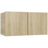  4-dijelni set TV ormarića boja hrasta sonome konstruirano drvo | shoptok.hr