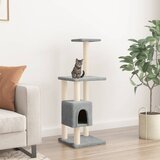  Penjalica za mačke sa stupovima za grebanje svjetlosiva 104 cm | shoptok.hr