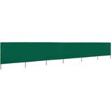  Vjetrobran sa 6 panela od tkanine 800 x 120 cm zeleni | shoptok.hr