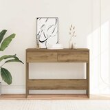  Konzolni stol Artisan hrast 100x35x76,5 cm izrađeno drvo | shoptok.hr