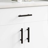 Drška za ormar 12 pcs Crna 150 x 12,3 x 35,2 mm | shoptok.hr