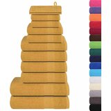  Set ručnika FROGN od 12 dijelova zlatne boje 360 g/m² | shoptok.hr