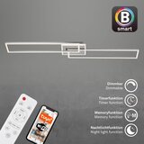 BRILO led prigušiva plafonska lampa frame 2xLED/20W/230V wi-fi tuya + daljinski | Eponuda.com