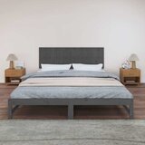  uzglavlje sivo 185x3x60 cm od masivne borovine | Eponuda.com