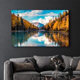 WALLXPERT Dekorativna slika na kaljenom staklu, 35x55cm, Šareno Cijene