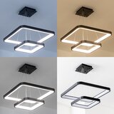  Brilagi - LED luster na sajli s prigušiva FALCON SLIM LED/78W/230V 50x50 cm crna + DO | Eponuda.com