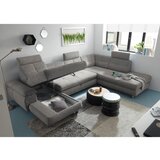 MID.YOU SEDEŽNA GARNITURA, tkanina srebrne barve | Shoptok.si