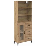  Highboard Umjetnički hrast 69,5 x 34 x 180 cm Konstruirano drvo | shoptok.hr