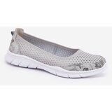 VINCEZA Leather perforated ballerinas | Shoptok.si