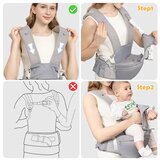 Smania BabyHip™ Nosiljka za bebe sa sedištem na kukovima | Eponuda.com