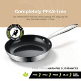 BE Living Tava Essential Black 30 cm troslojni nehrđajući čelik | shoptok.hr