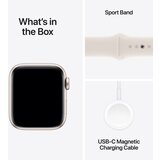 Apple watch se 2024 lte 40mm s/m kucište MXGJ3QF/A aluminij polarstern sportska narukvica polarstern | shoptok.hr