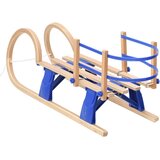  Sklopive sanjke s naslonom 110 cm od šperploče | shoptok.hr