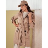 DStreet Women's parka jacket NOLES, beige | shoptok.hr
