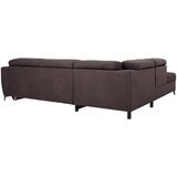 MID.YOU KOTNA SEDEŽNA GARNITURA, velur temno rjava | Shoptok.si